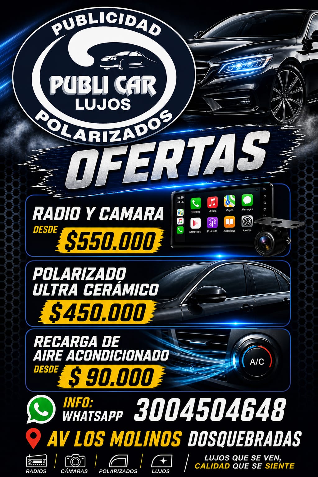 publicar lujos...para carros-