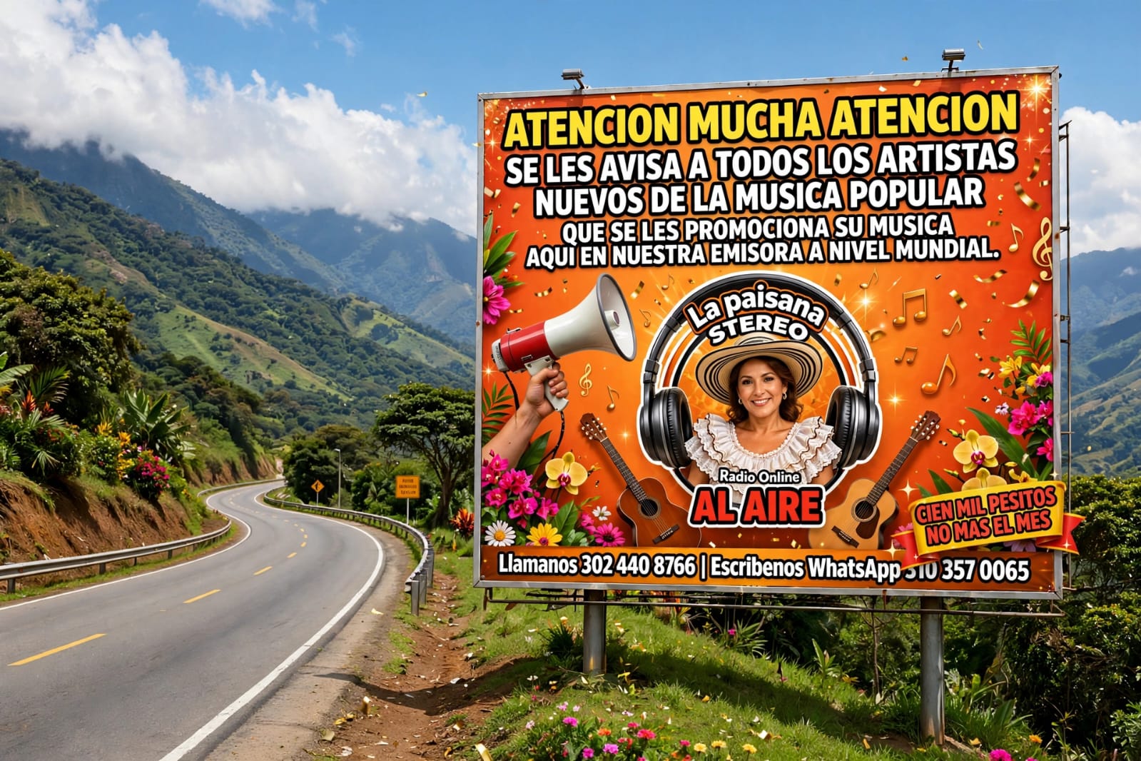 AVISO PARA LOS NUEVOS ARTISTAS.